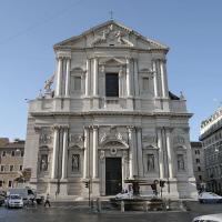 Sant'Andrea della Valle, Fassade (1665)
