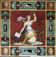 Allegorie der Geometrie, Villa d'este, Tivoli