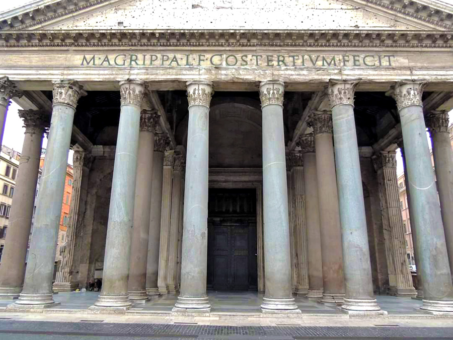 Die Säulen vom Pantheon » RomaCulta