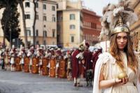 Parade zum Geburtstag Roms